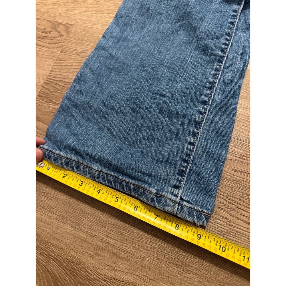 Vintage Y2K Levi's 515 Nouveau Boot Cut Jeans Women's Size 12 Medium Wash Denim - Picture 9 of 9